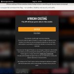 Africancasting Discount Username