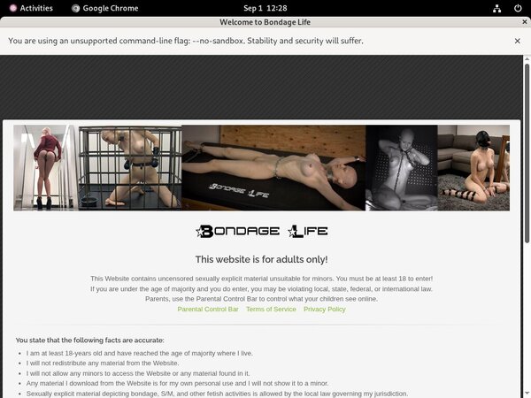 Bondagelife.com Account Trial