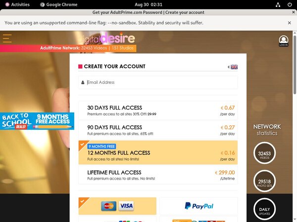 Digital Desire Password Forum