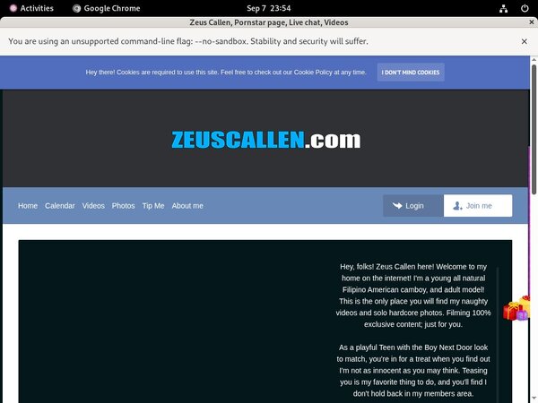 Free Account To Zeuscallen
