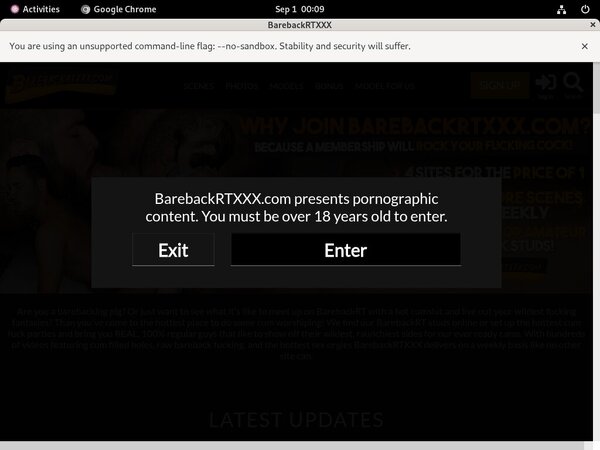 Free Barebackrtxxx.com Username