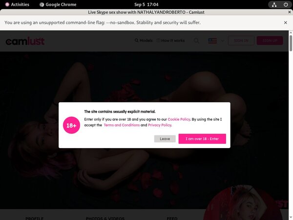 Free Nathalyandroberto Trials