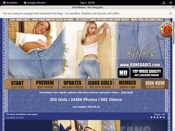 Free Password Jeans Babes