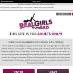 Free Realgirlsgonebad.com Login And Pass
