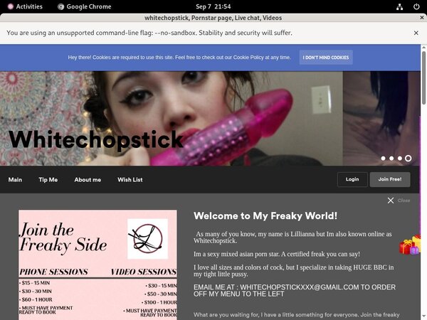 Free Whitechopstick Account Free Whitechopstick Account