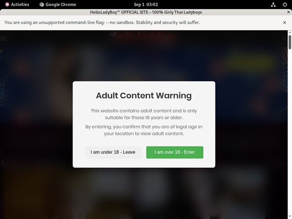 Helloladyboy.com Passes