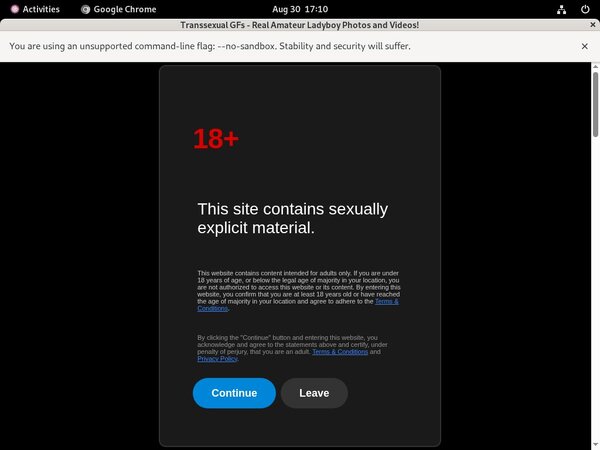 How To Get Transsexualgfs.com Account