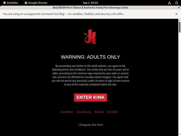 Kink Unlimited Gratis Password