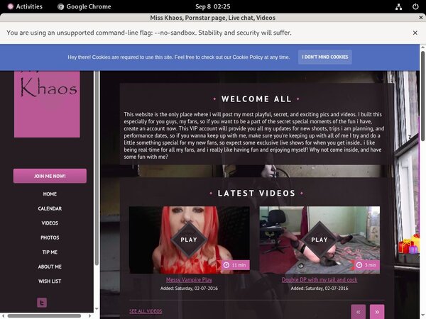 Miss Khaos Tour Miss Khaos Tour