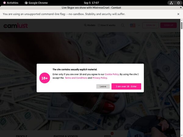 MistressCruel Com Logins