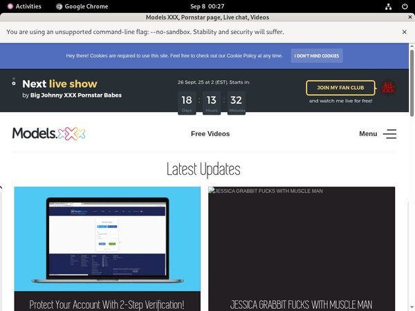 Models XXX Account Information