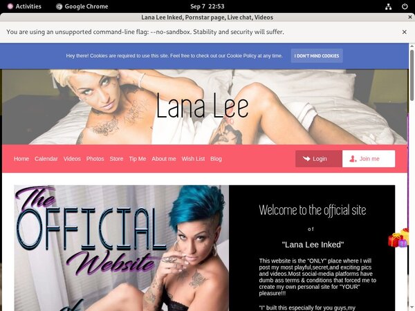 My-lana-lee.com Buy Points
