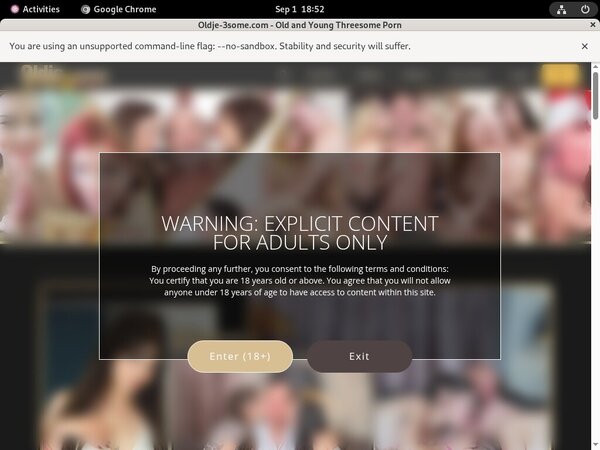 Oldje 3Some Com Logins
