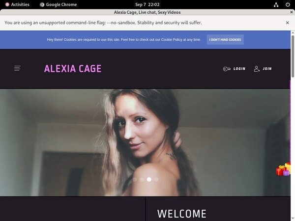 Passwords To Alexia Cage