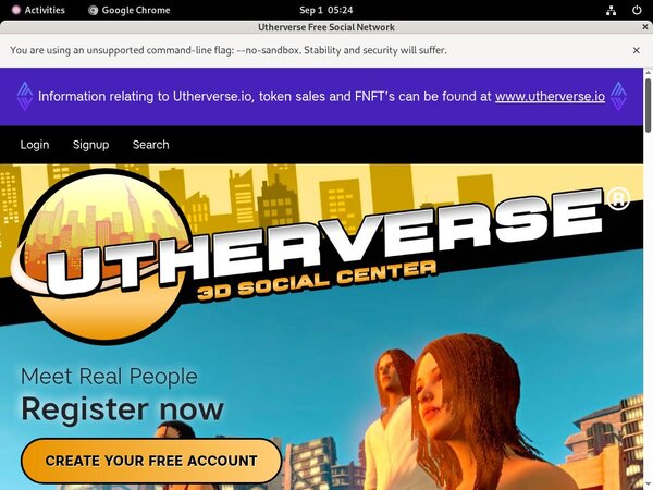 Premium Account For Utherverse