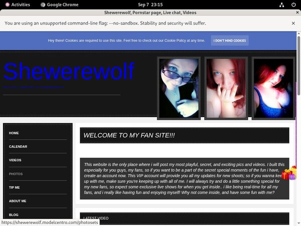 Shewerewolf Website