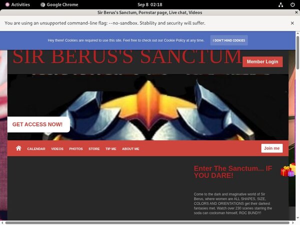SirBerus'sSanctum New Account