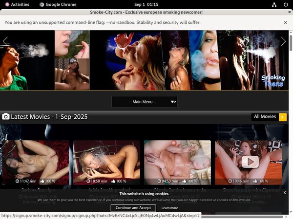 Smokecity Discount Form