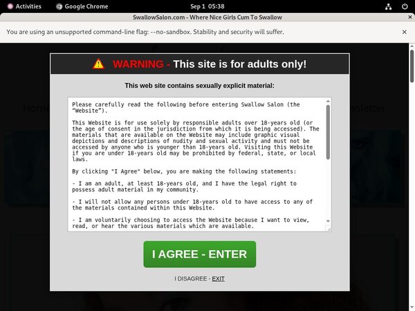 Swallowsalon.com Network Password