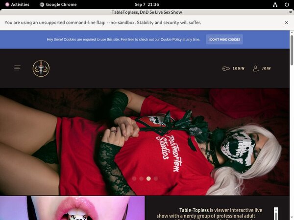 TableTopless Lifetime Membership