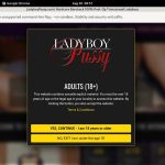 Trial Ladyboypussy Account