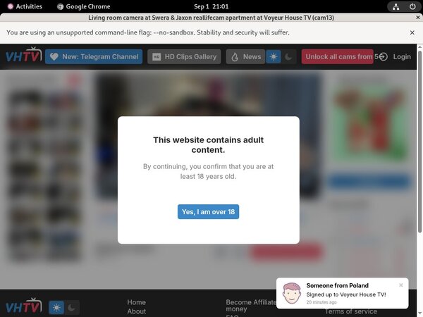 Voyeurhouse Accounts For Free