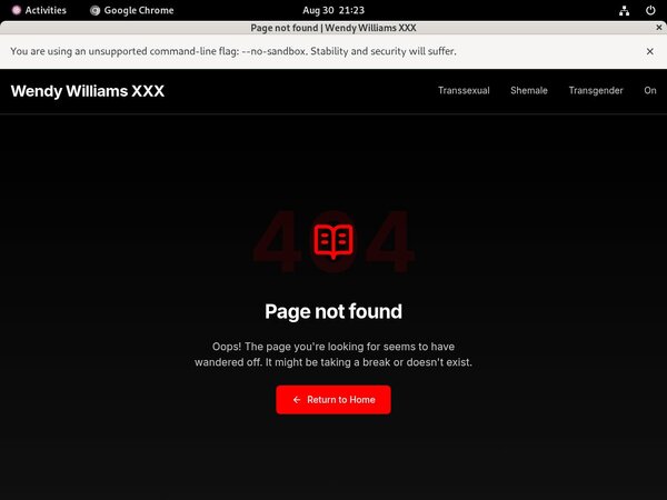 Wendywilliamsxxx.comaccounts