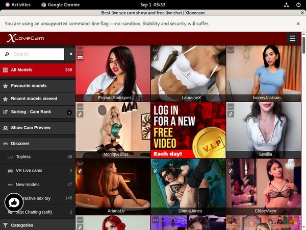 X Love Cam Paypal Discount