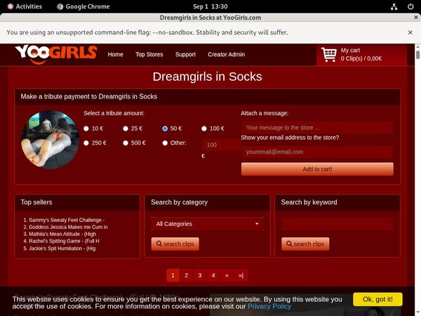 Get Discount DreamgirlsInSocks