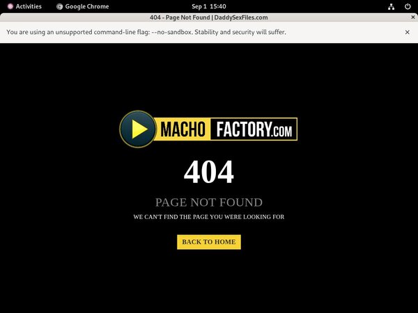 Macho Factory Discount Plan