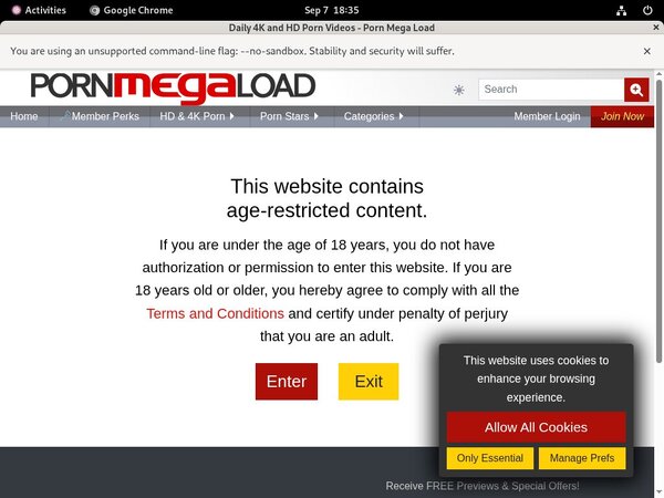 Porn Mega Load With Discover Card