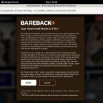 Access To Barebackplus