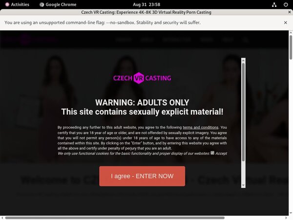Czechvrcasting.com Sign Up