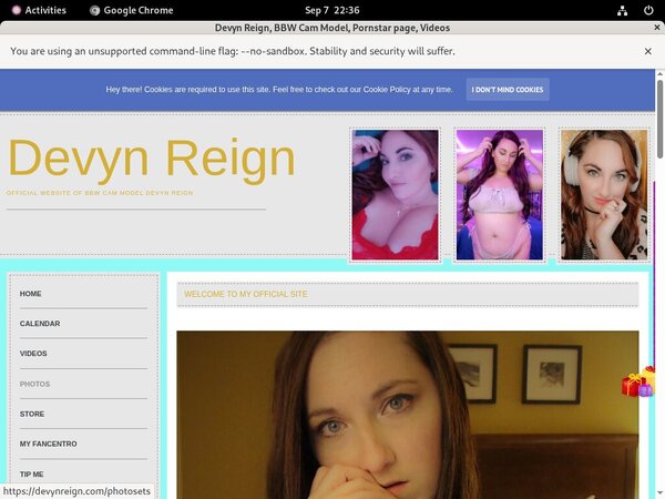 Devyn Reign With Canadian Dollars