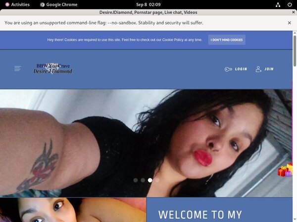 Desirejdiamond.modelcentro.com Account Trial