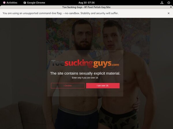 Get Toesuckingguys.com Discount Offer
