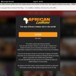 African Lesbians Discount Off