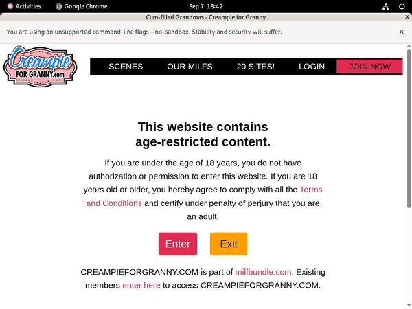 Creampieforgranny.com Free Discount