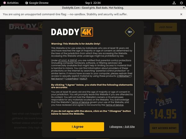 Limited Daddy4k Deal