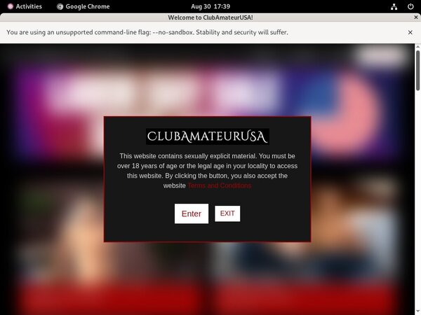 Clubamateurusa Without Credit Card