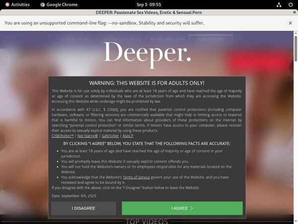 Premium Account Deeper