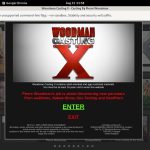 Woodman Casting X Checkout Page